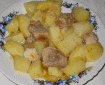 Картофель с мясом